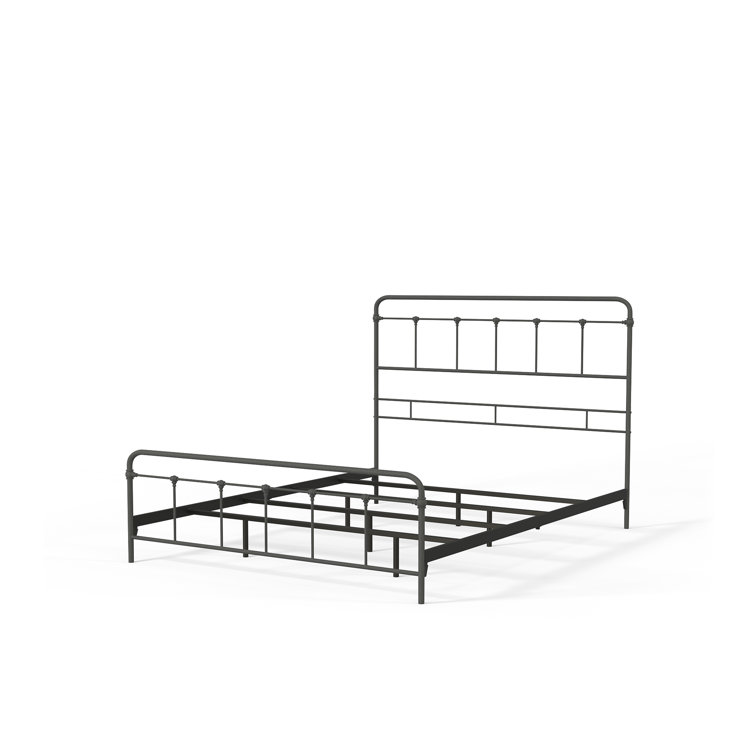 Gillam Industrial Metal Snap Assembled Bed Frame